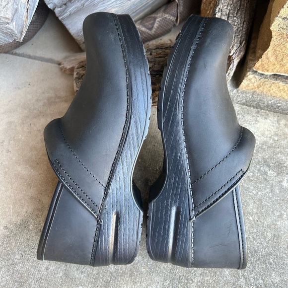 Dansko professional slip on black clog shoes for long shift hours Sz-38(7.5-8) L - Picture 3 of 12